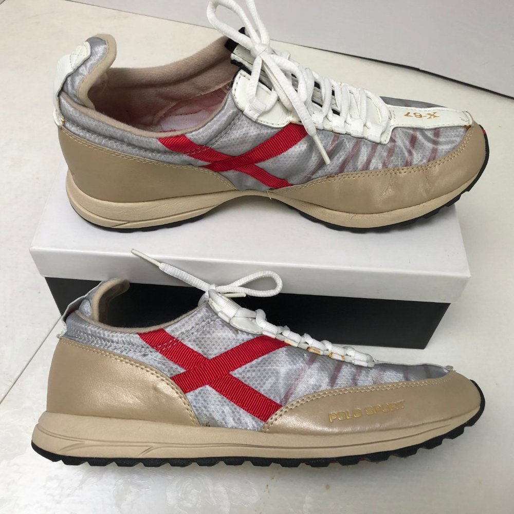 LIKE NEW Polo Sport X-67 Sneakers women’s size 10 Y2K